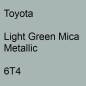 Preview: Toyota, Light Green Mica Metallic, 6T4.